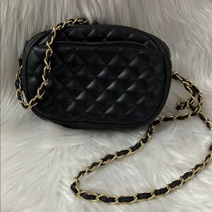 Black crossbody bag